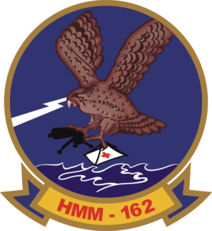 HMM-162 Marine Medium Helicopter Squadron Decal
