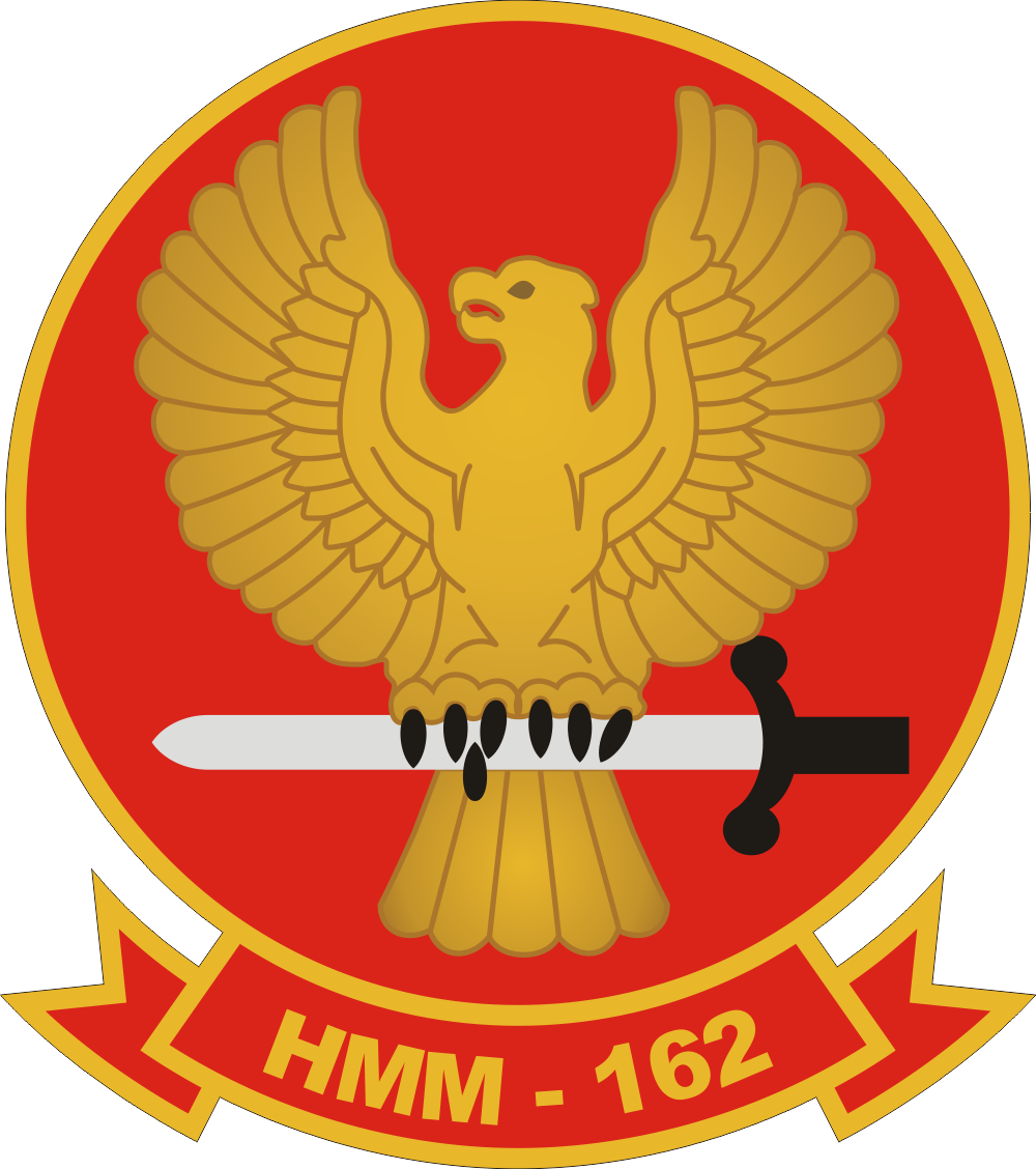 HMM-162 Marine Medium Helicopter Squadron (v2) Decal
