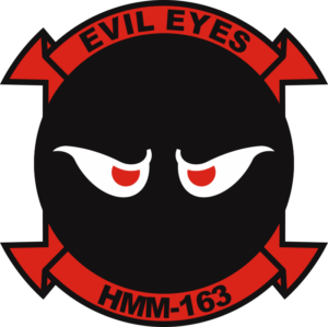 HMM-163 Marine Medium Helicopter Squadron Decal