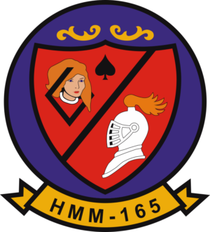 HMM-165 Marine Medium Helicopter Squadron Decal