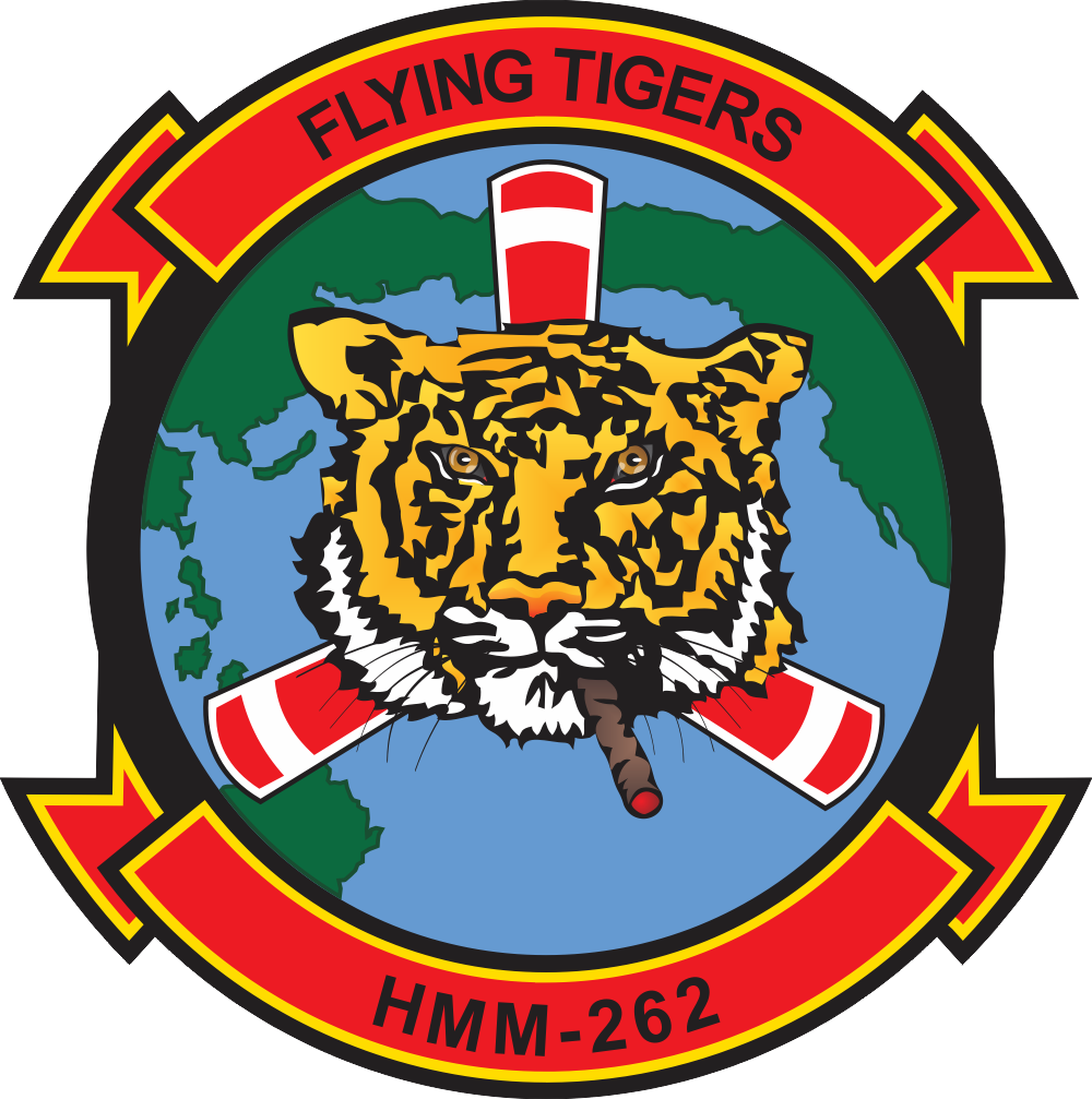HMM-262 Marine Medium Helicopter Squadron Decal