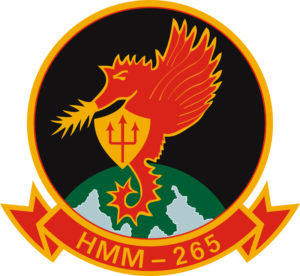 HMM-265 Marine Medium Helicopter Squadron Decal