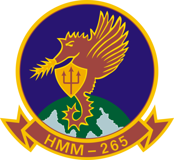 HMM-265 Marine Medium Helicopter Squadron (v3) Decal