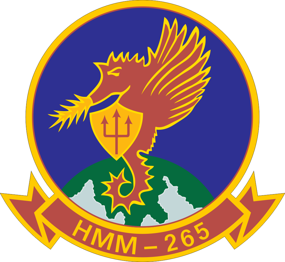 HMM-265 Marine Medium Helicopter Squadron (v3) Decal