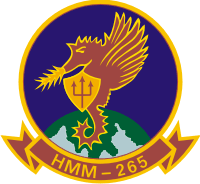 HMM-265 Marine Medium Helicopter Squadron (v3) Decal