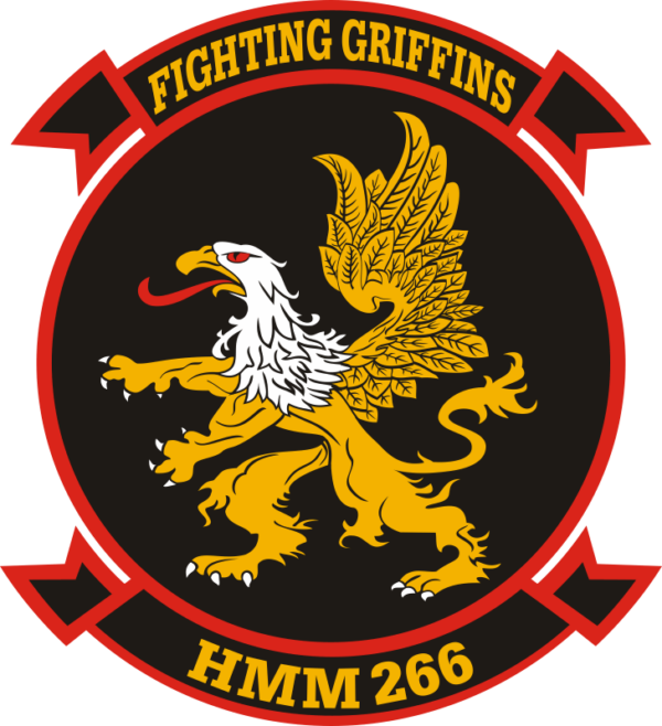 HMM-266 Marine Medium Helicopter Squadron (v2) Decal