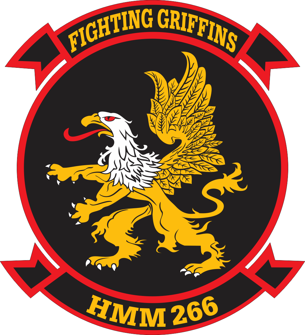 HMM-266 Marine Medium Helicopter Squadron (v2) Decal