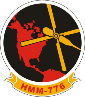 HMM-776 Marine Medium Helicopter Squadron Decal