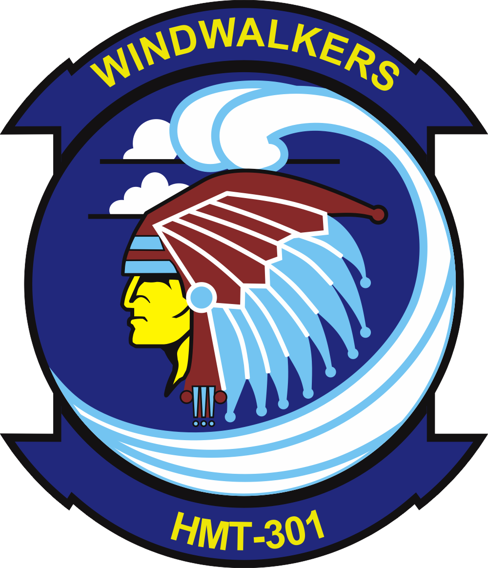 HMT-301 Marine Helicopter Training Squadron Decal