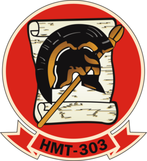 HMT-303 Marine Helicopter Training Squadron Decal