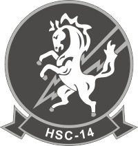 HSC-14 Helicopter Sea Combat Squadron 14 Decal