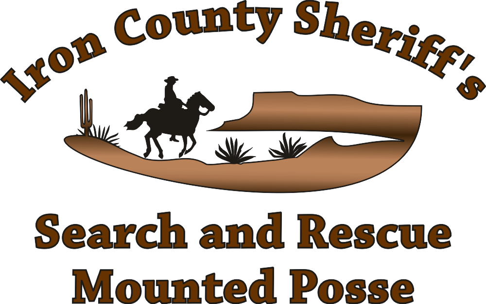 Iron County Sheriff Search and Rescue Mounted Posse Decal