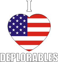 I Heart Deplorables 2 Decal