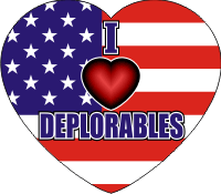I Heart Deplorables Decal