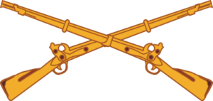 Infantry (Gold) Decal