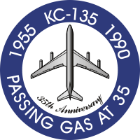 KC-135 Stratotanker – 35th Anniversary Decal