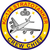 KC-135 Stratotanker Crew Chief Decal