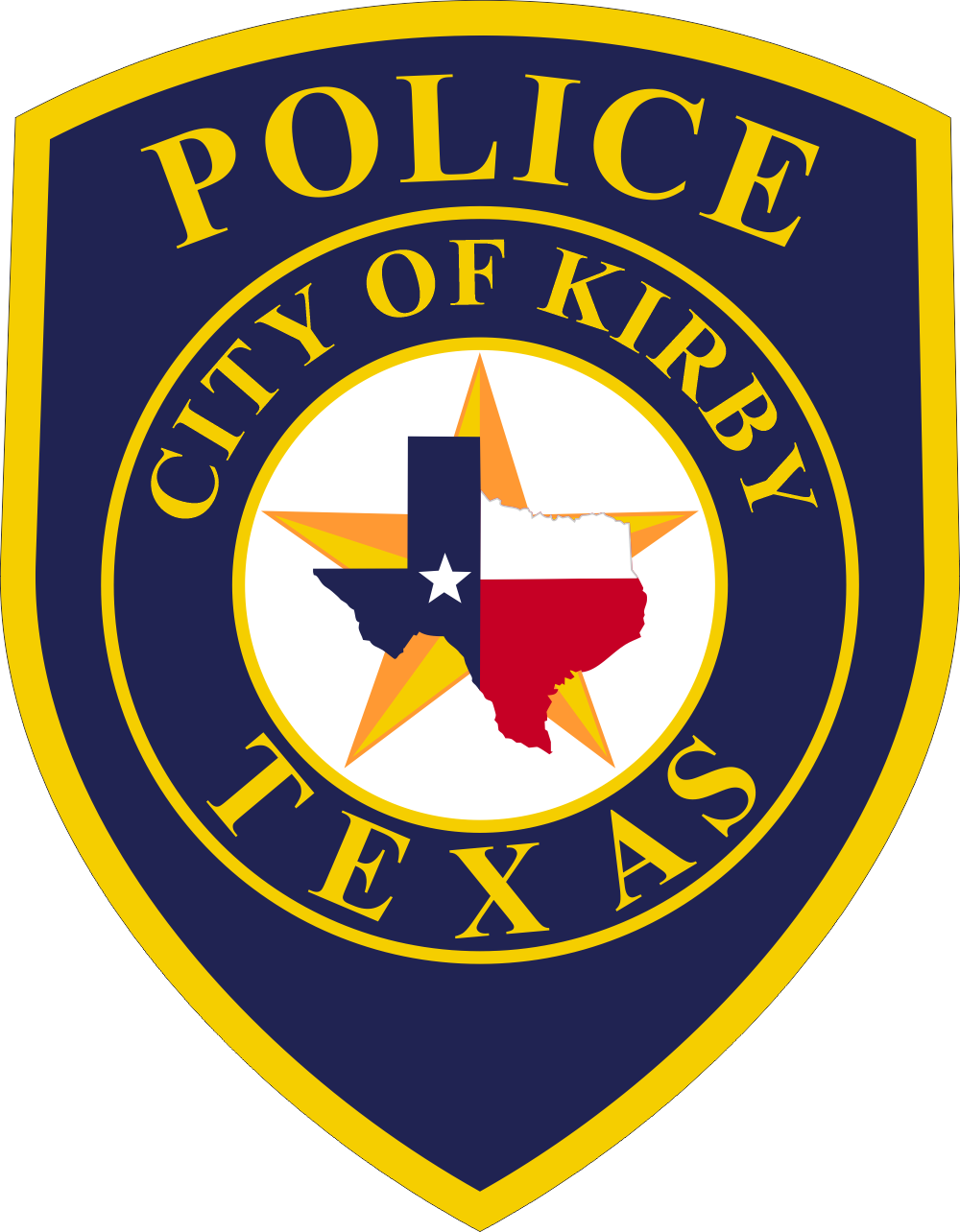 Kirby Police Dept Decal