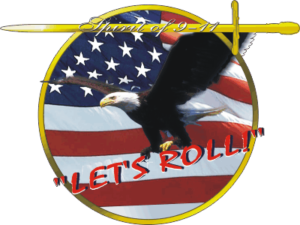 Lets Roll Flag Decal