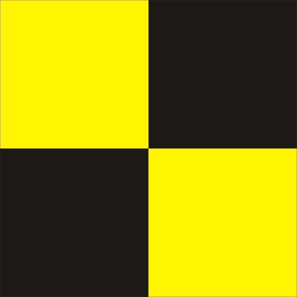 LIMA Signal Flag Decal