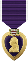 Purple Heart Medal Decal