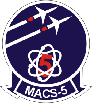 MACS-5 Marine Air Control Squadron 5 Decal