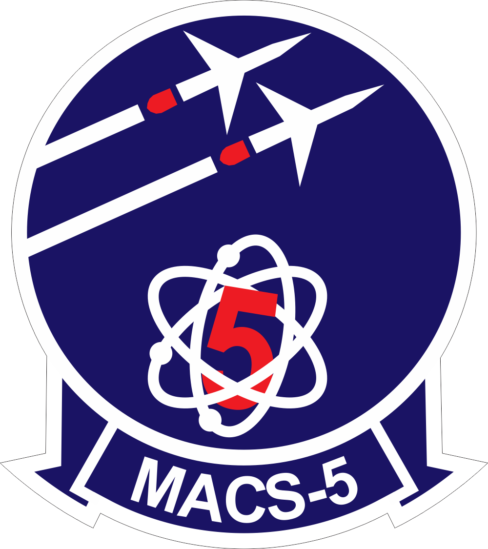 MACS-5 Marine Air Control Squadron 5 Decal