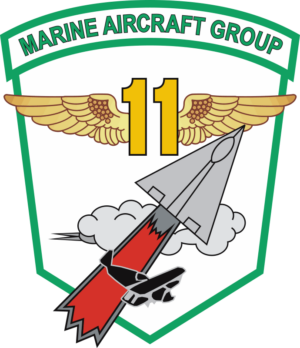 MAG-11 Marine Aircraft Group 11 Decal