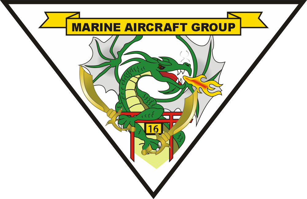 MAG-16 Marine Aircraft Group 16 Decal