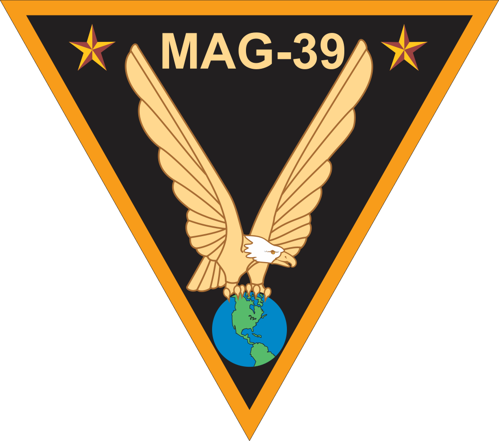 MAG-39 Marine Aircraft Group 39 Decal