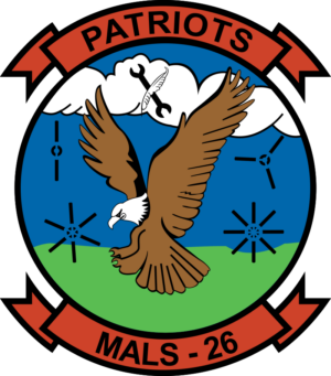 MALS-26 Marine Aviation Logistics Squadron 26 Decal