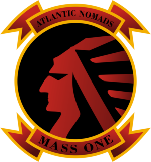 MASS-1 Marine Air Support Squadron 1 Decal