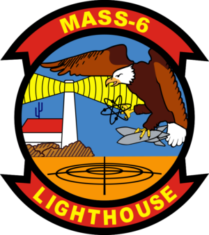 MASS-6 Marine Air Support Squadron 6 Decal