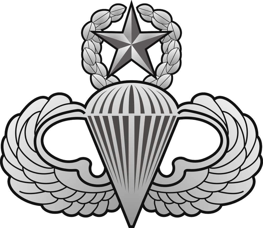 Master Jump Wings (Silver) Decal