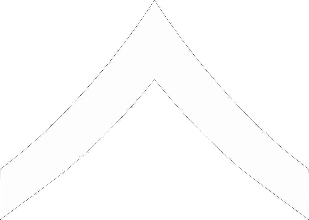 E-2 PFC Private First Class (White) Decal