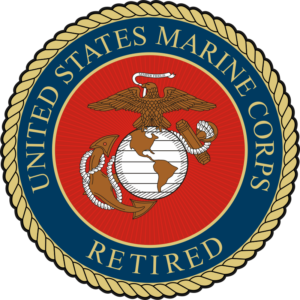 USMC Retired Seal Decal