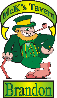 McK's Tavern w/name Decal