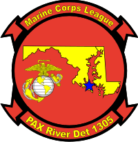 Marine Corps League - Pax River Detachment 1305 Decal