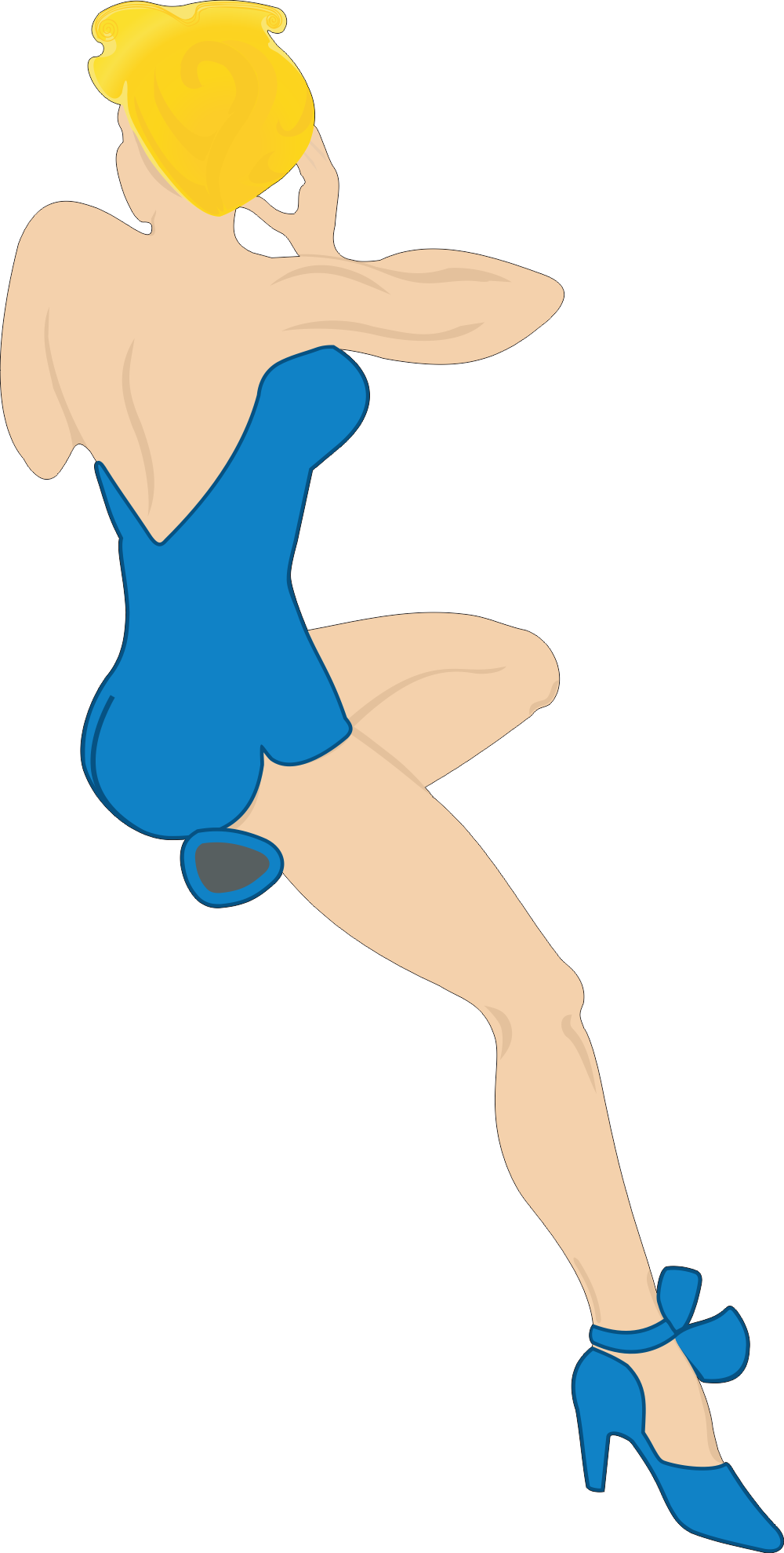 Memphis Belle Blue Decal