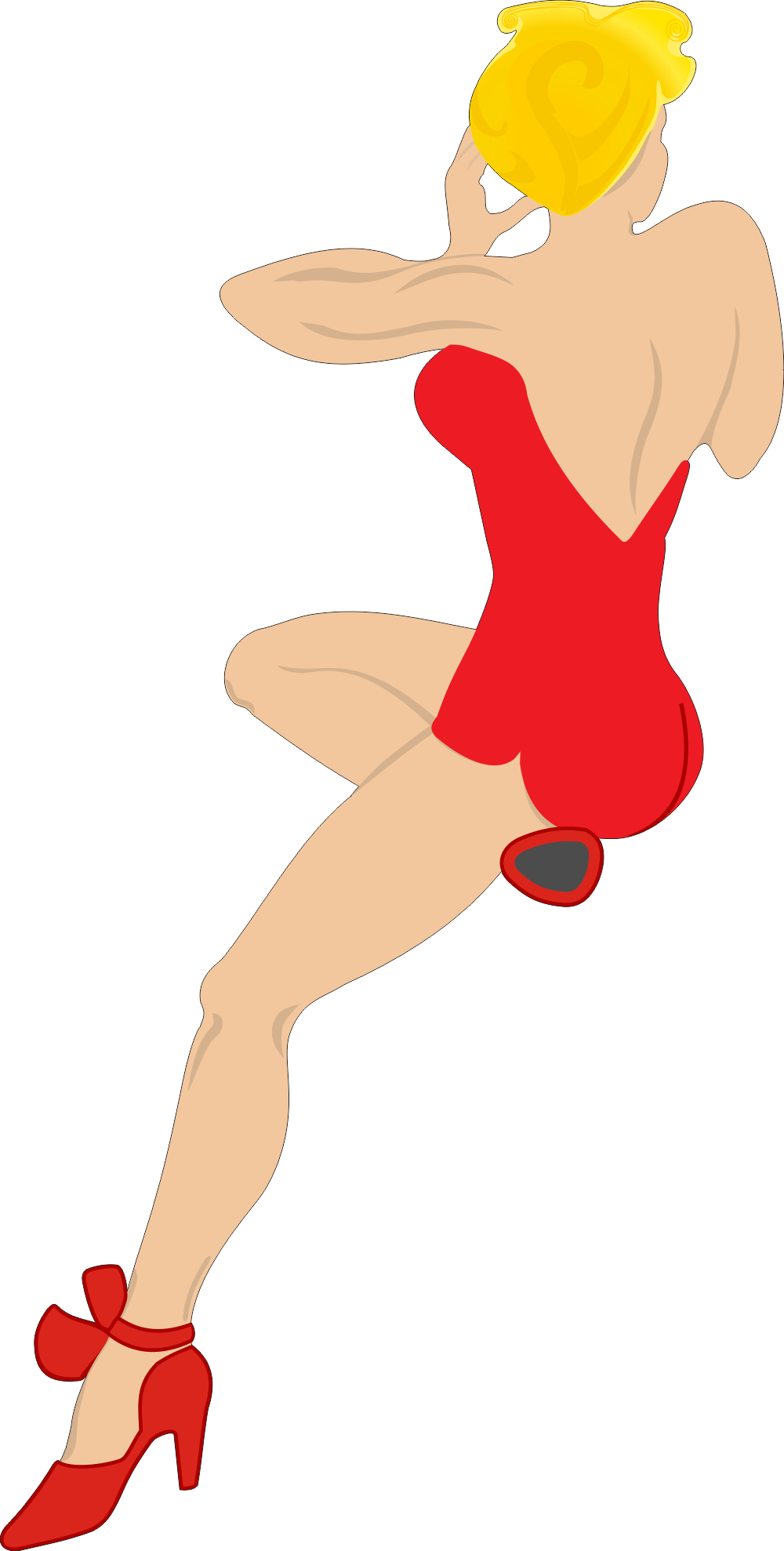 Memphis Belle Red Decal