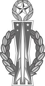 USAF Missile Operator Badge Master Decal