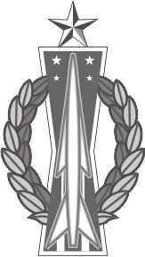 USAF Missile Operator Badge Senior Decal