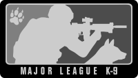 Major League K-9 Subdued (Reversed) Decal