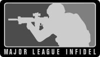 Major League Infidel Subdued Decal