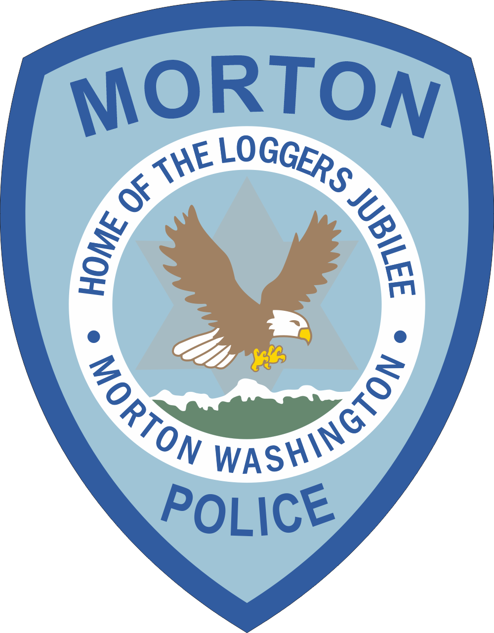 Morton Police Department Decal