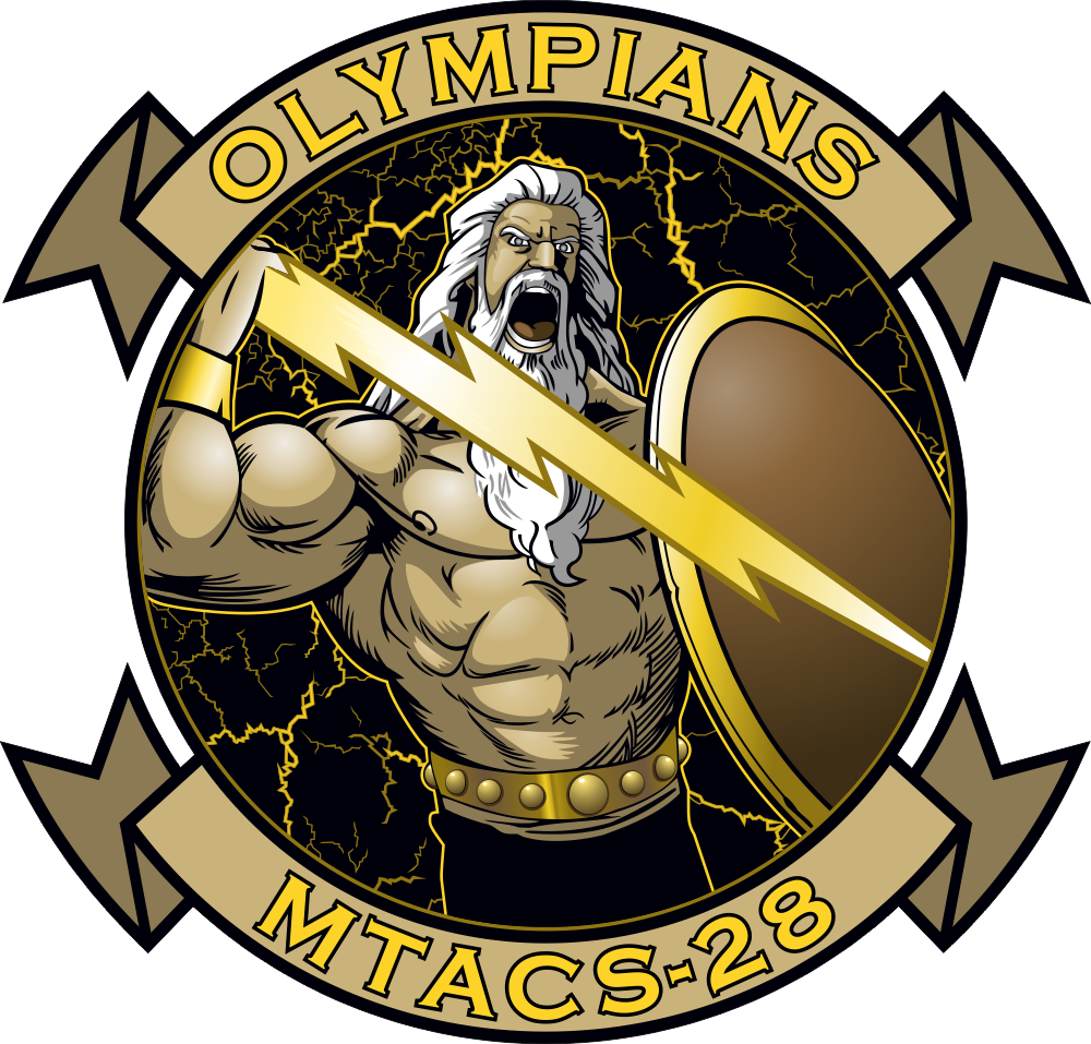 MTACS-28 Marine Tactical Air Command Squadron Decal