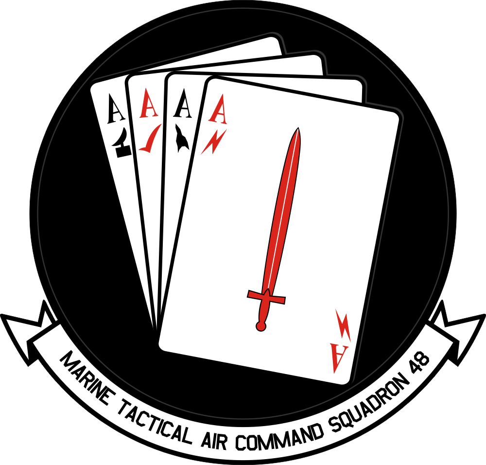 MTACS-48 Marine Tactical Air Command Squadron Decal
