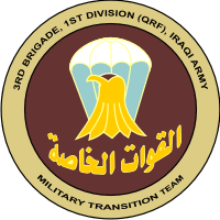 Military Transition Team 3rd Brigade 1st Division (QRF) Decal