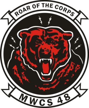 MWCS-48 Wing Communications Squadron 48 Decal