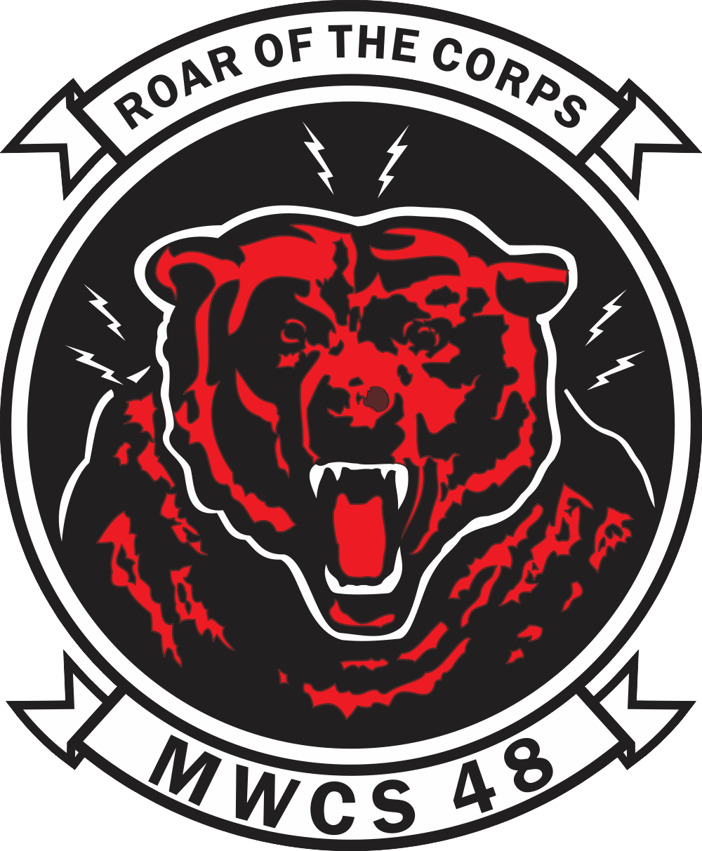 MWCS-48 Wing Communications Squadron 48 Decal